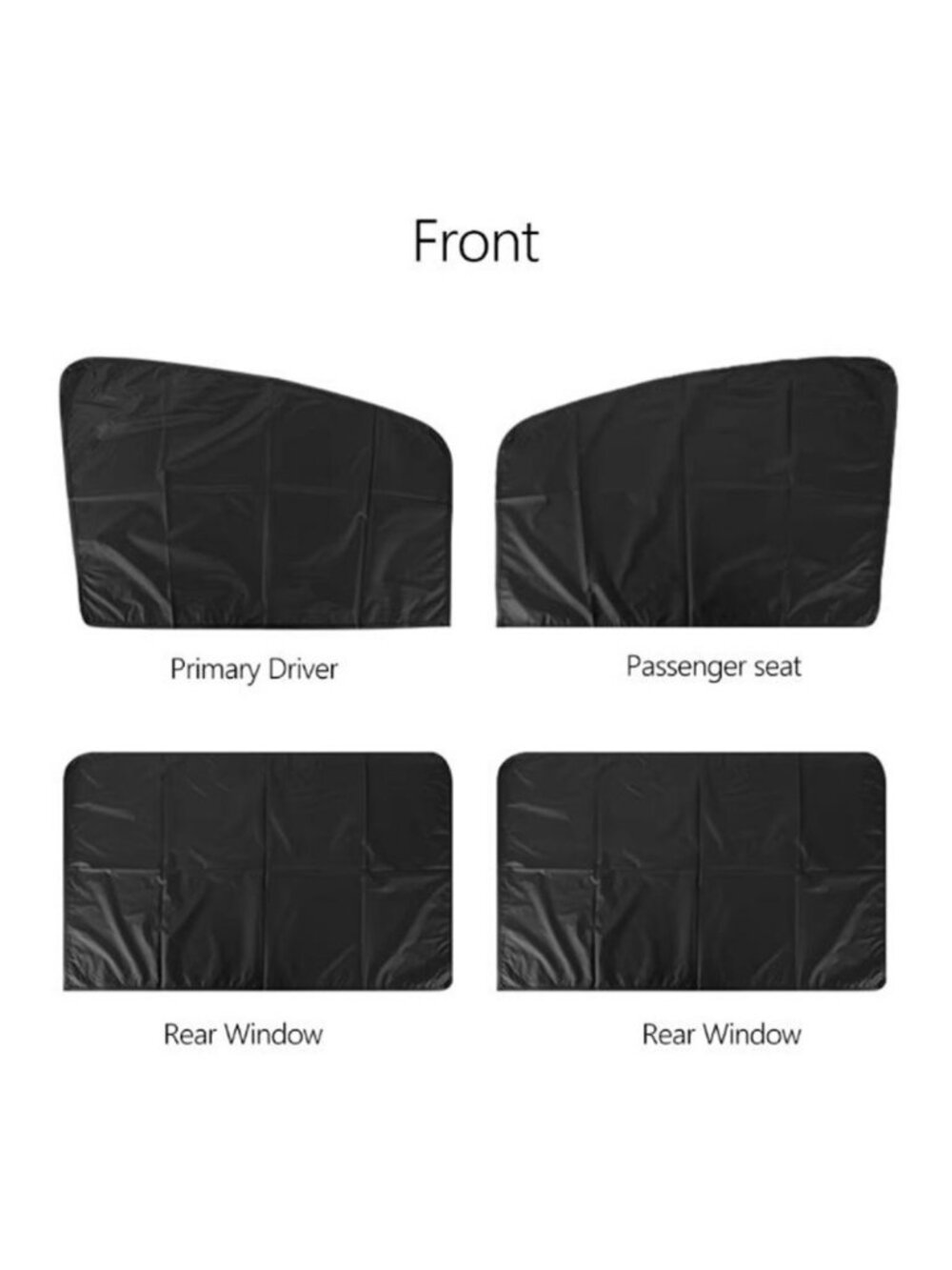 UV Protection Car Curtain Summer Protection Car Window Sunshade Foldable